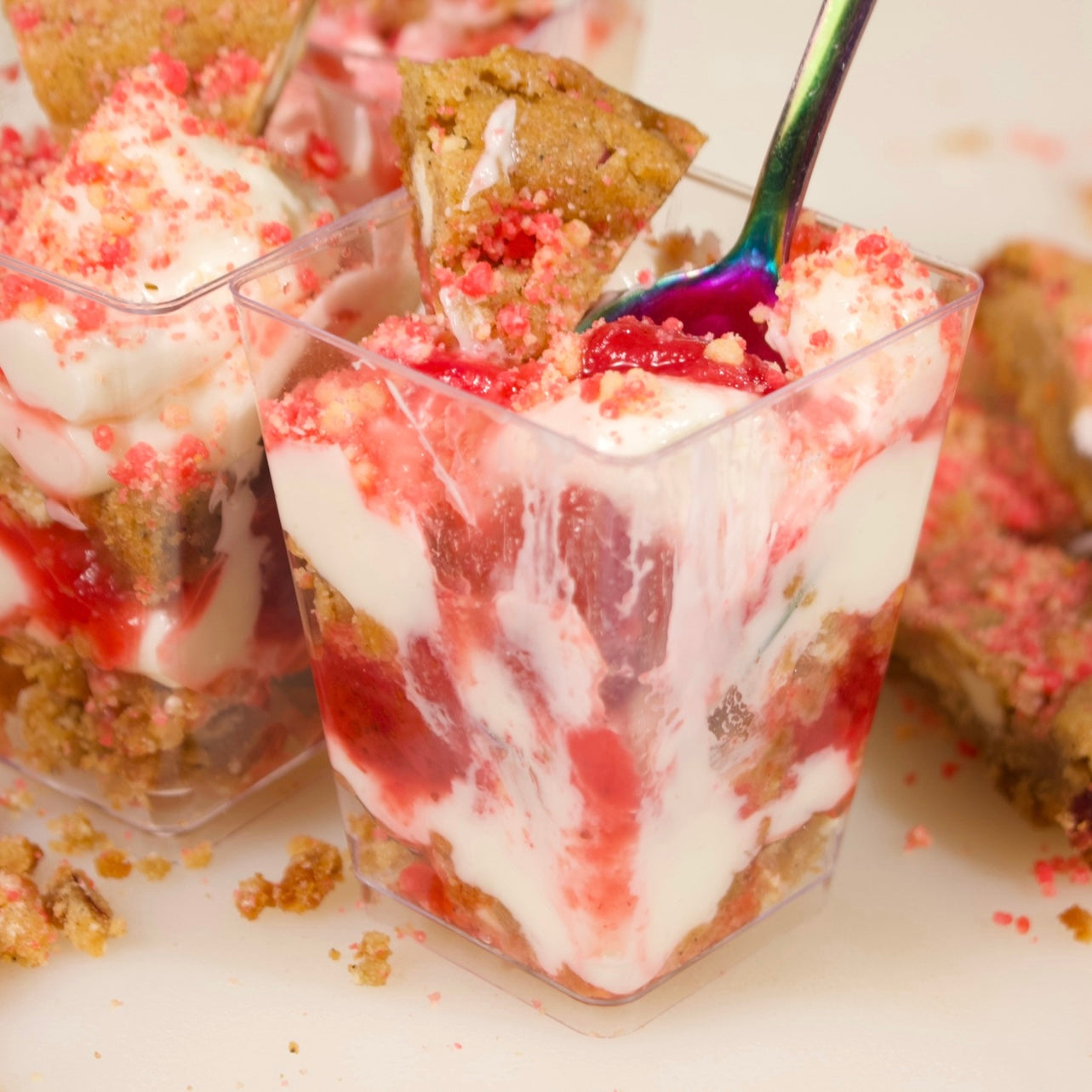 Flavr cookies meets cheesecake parfait