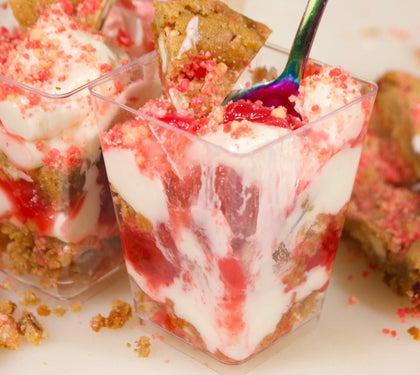 Flavr cookies meets cheesecake parfait